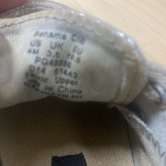 Sperry Topsider Silver Sparkle Sequin Lace Up Bahama Crib Jr Boat‎ Shoes Baby 4M - Picture 5 of 5